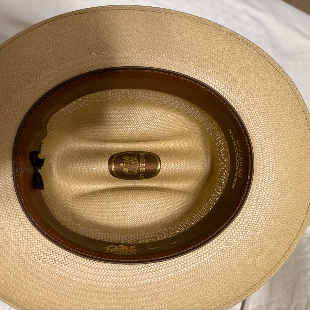 Stetson Brown and Tan Hat - Picture 8 of 11